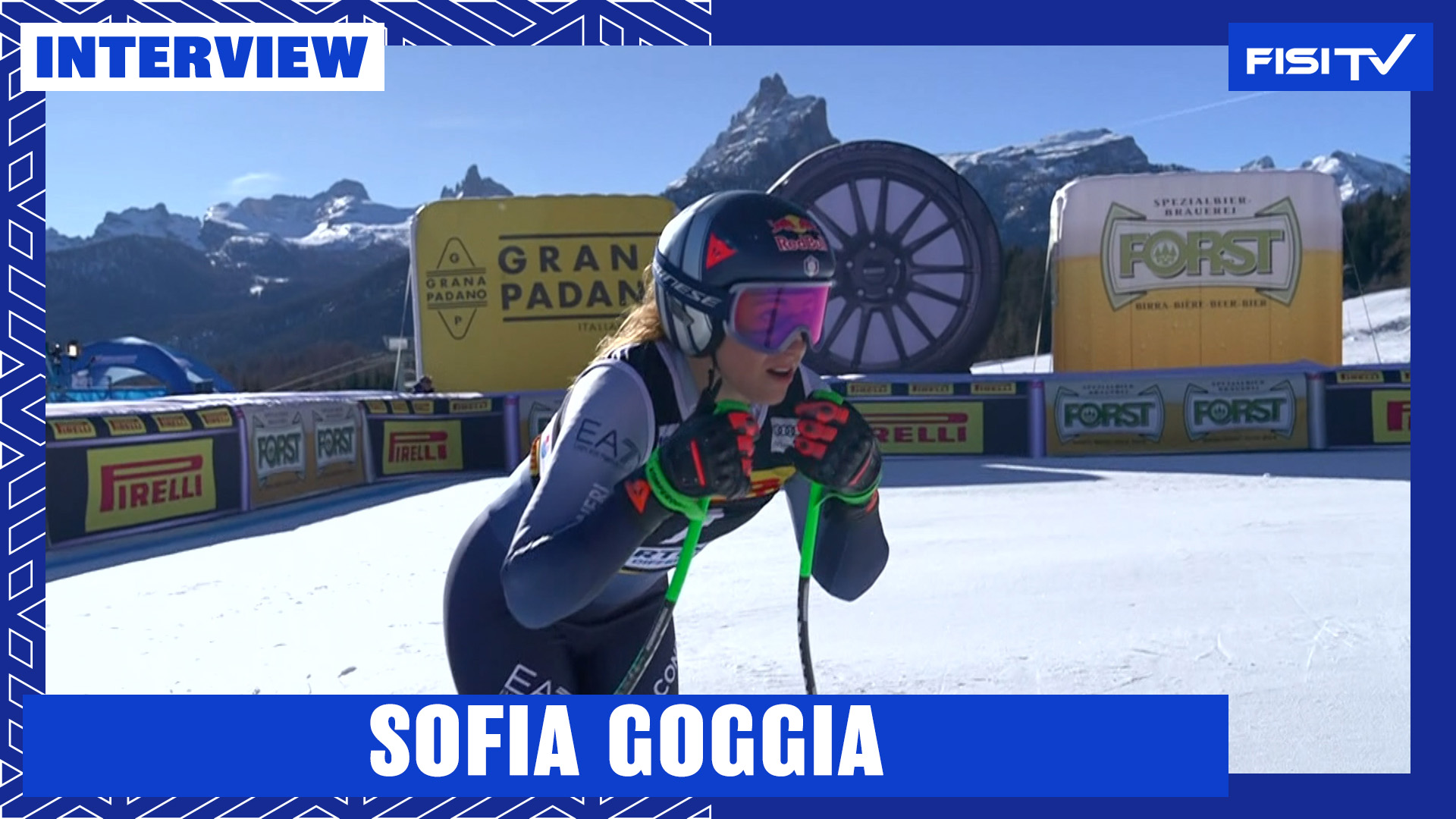 Sofia Goggia Weekend Molto Positivo E Costruttivo FISI TV FISI