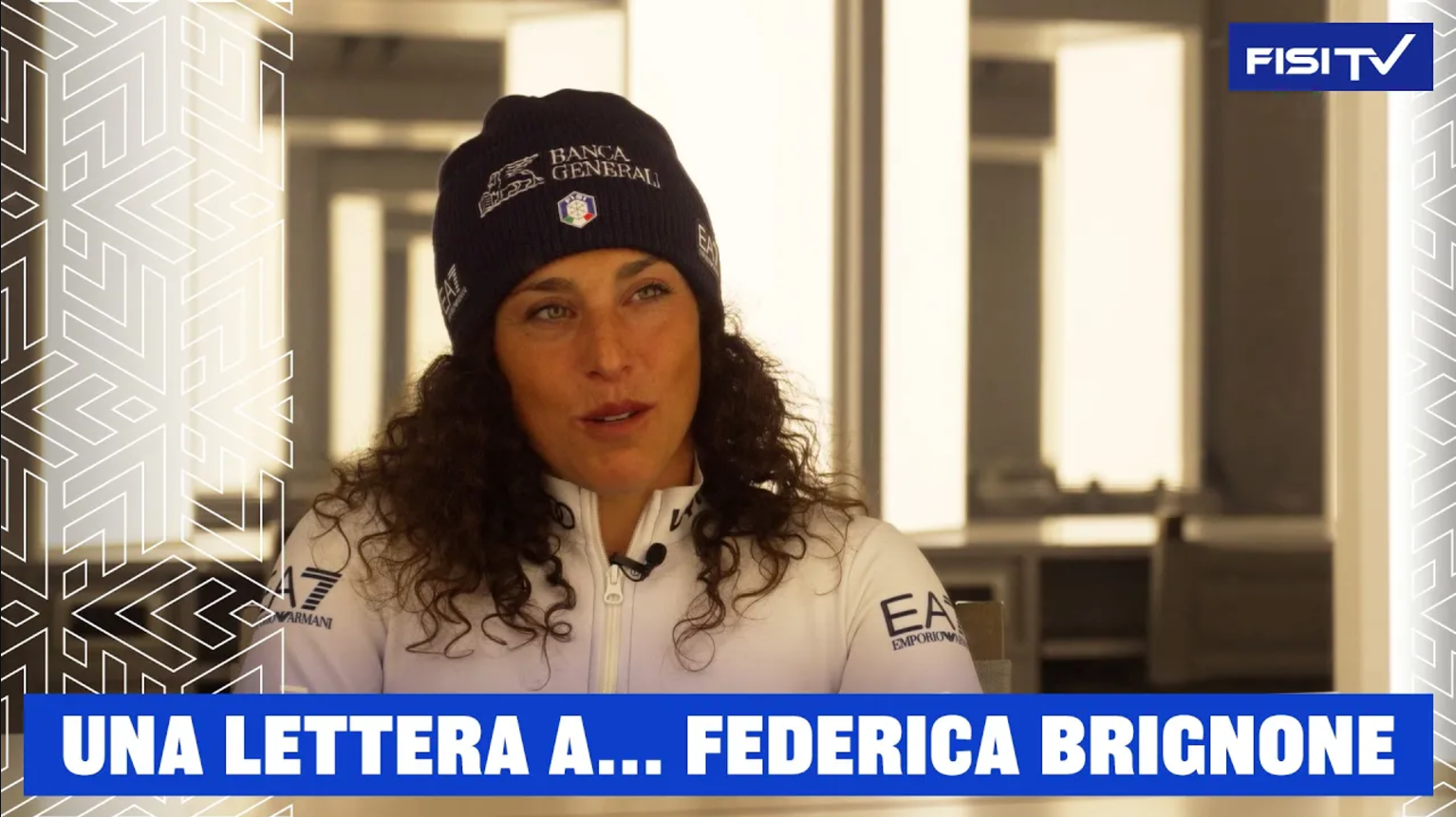 Una lettera a… Federica Brignone | FISI TV