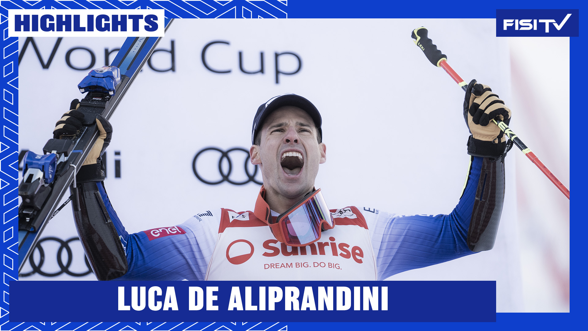 Capolavoro gigante! Rimonta epica di Luca de Aliprandini ad Adelboden | FISI TV