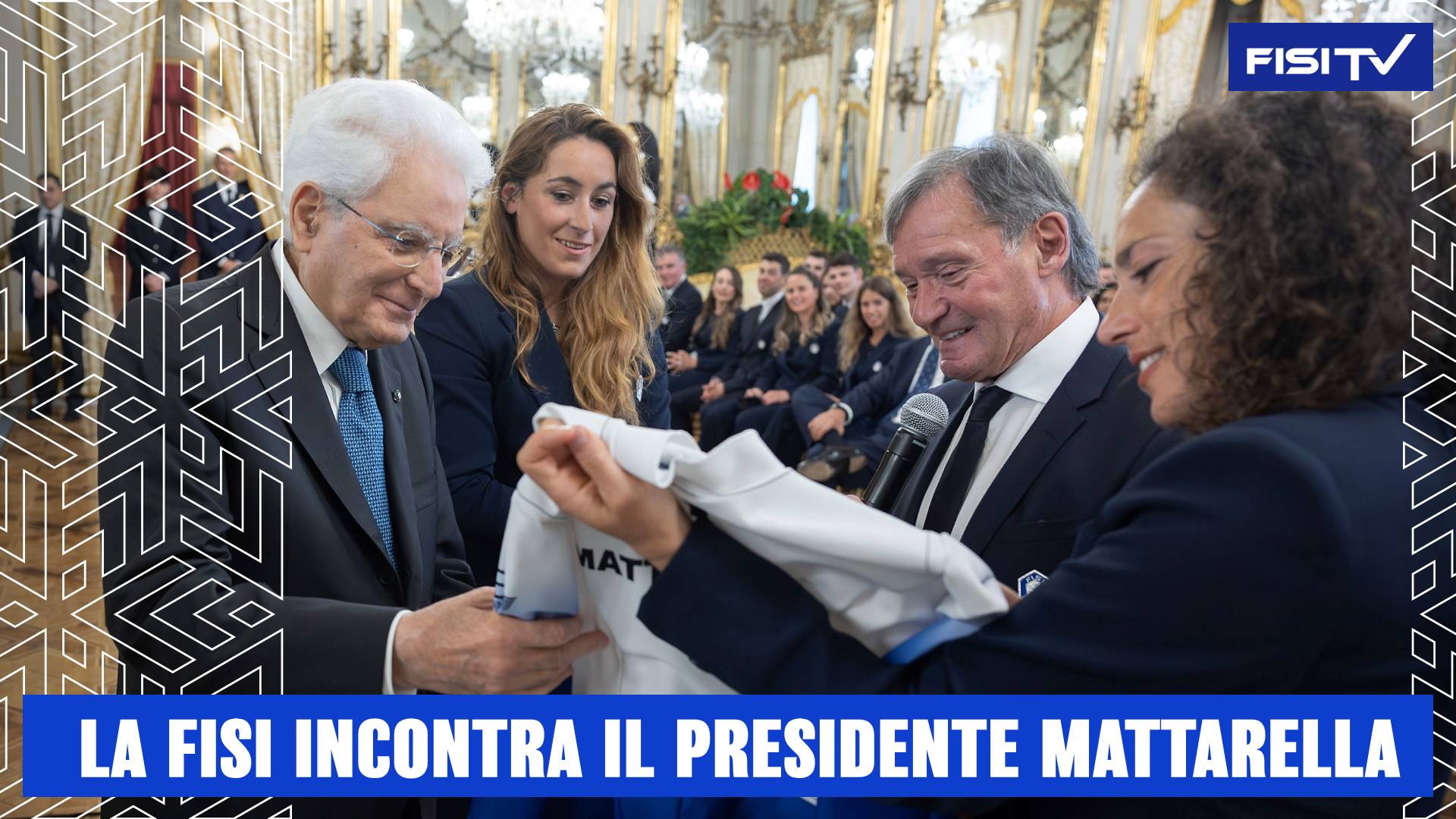 La FISI ospitata al Quirinale dal Presidente Mattarella | FISITV