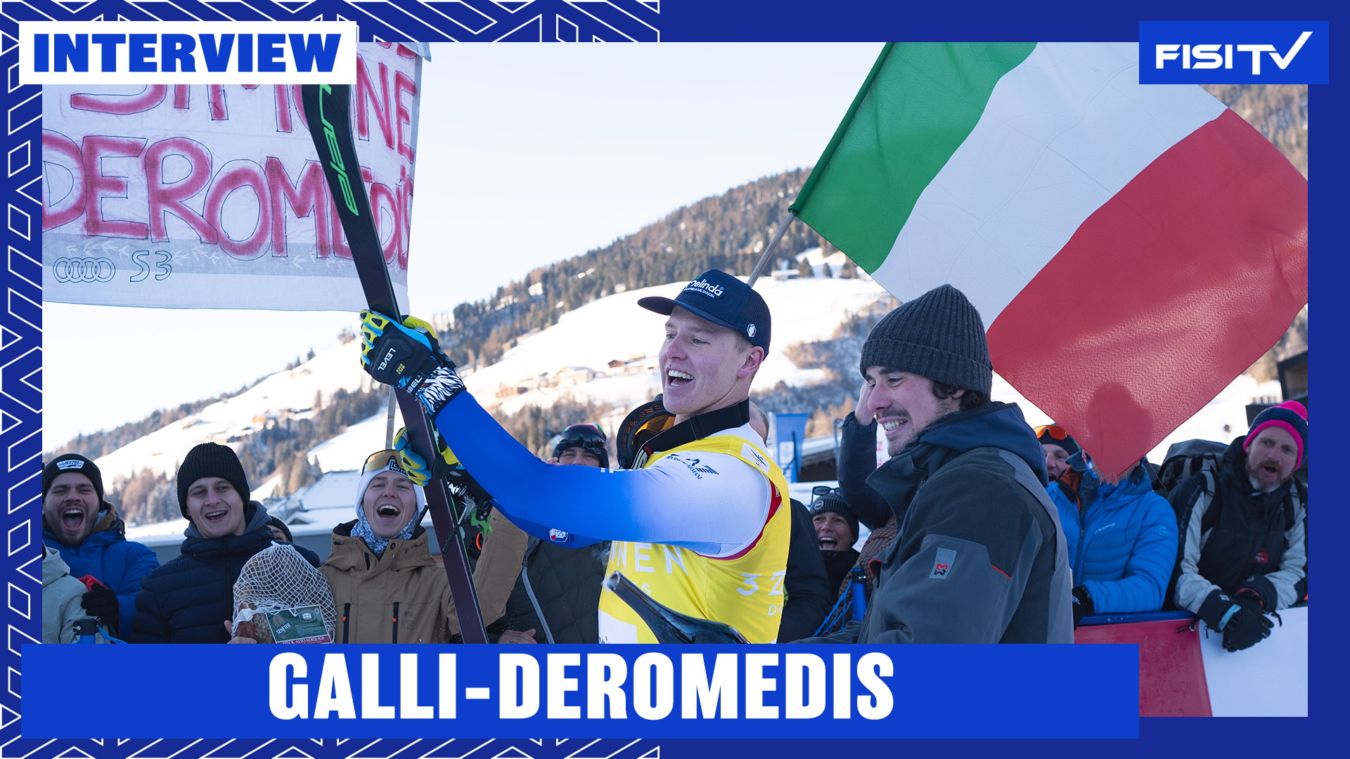 Galli e Deromedis | “Emozione unica il podio in Italia” | FISI TV