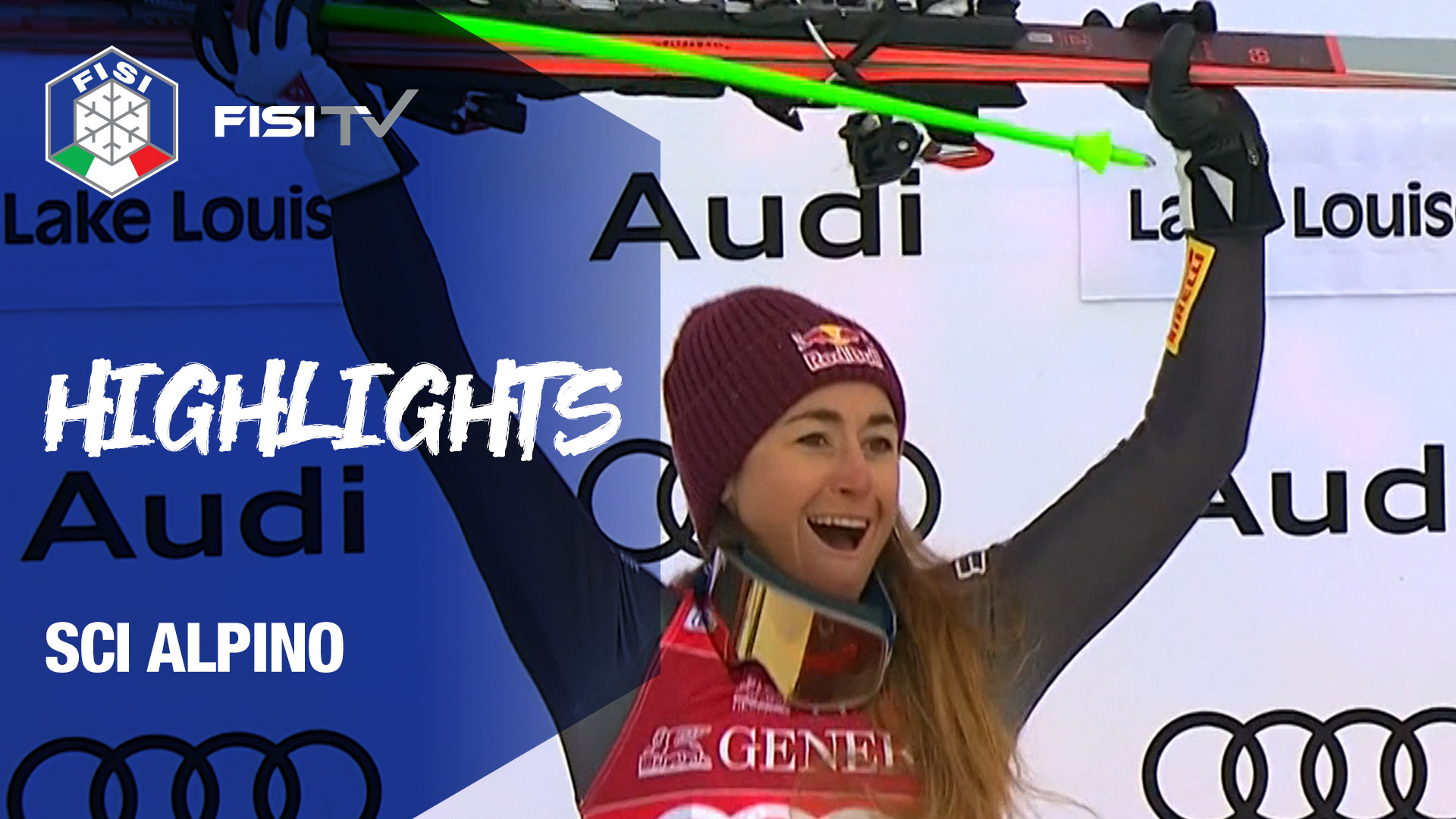 Highlights | Sofia Goggia vince subito a Lake Louise | FISI TV