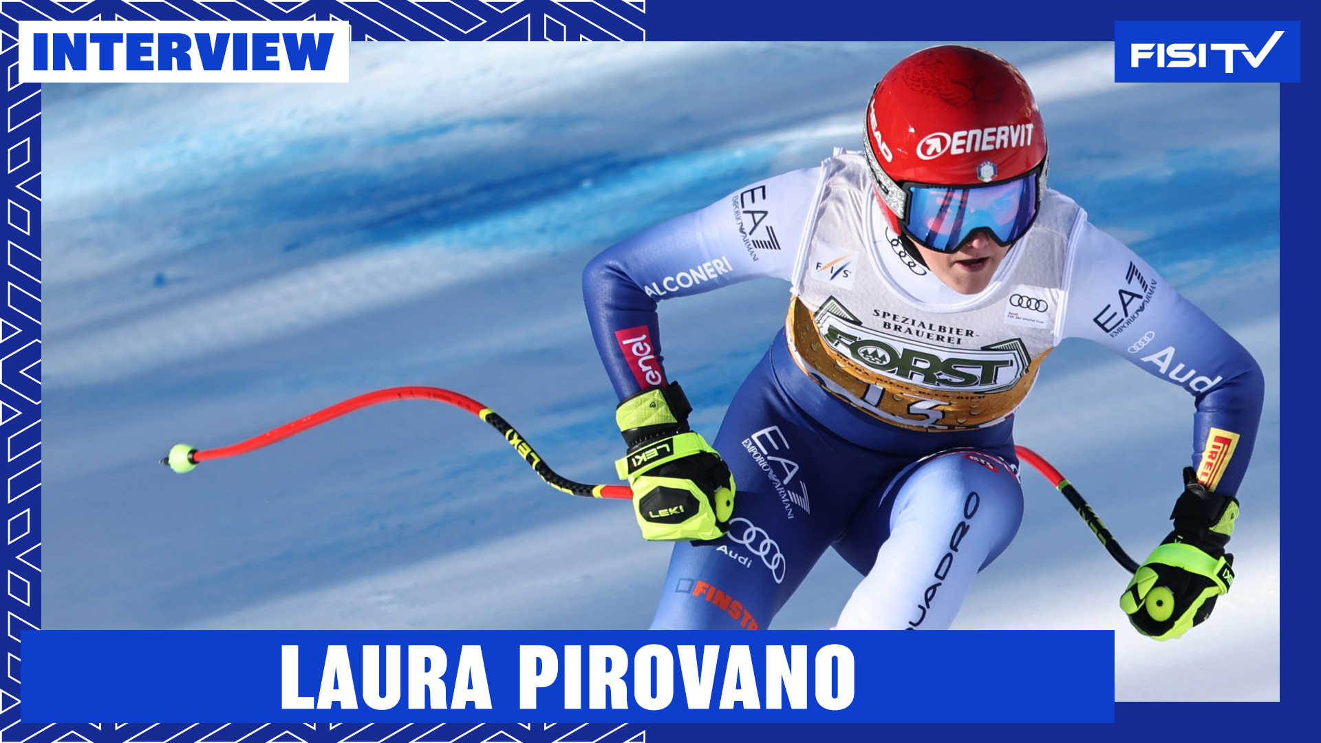 Laura Pirovano | “Avere in squadra Sofia e Federica è una grande fortuna” | FISI TV