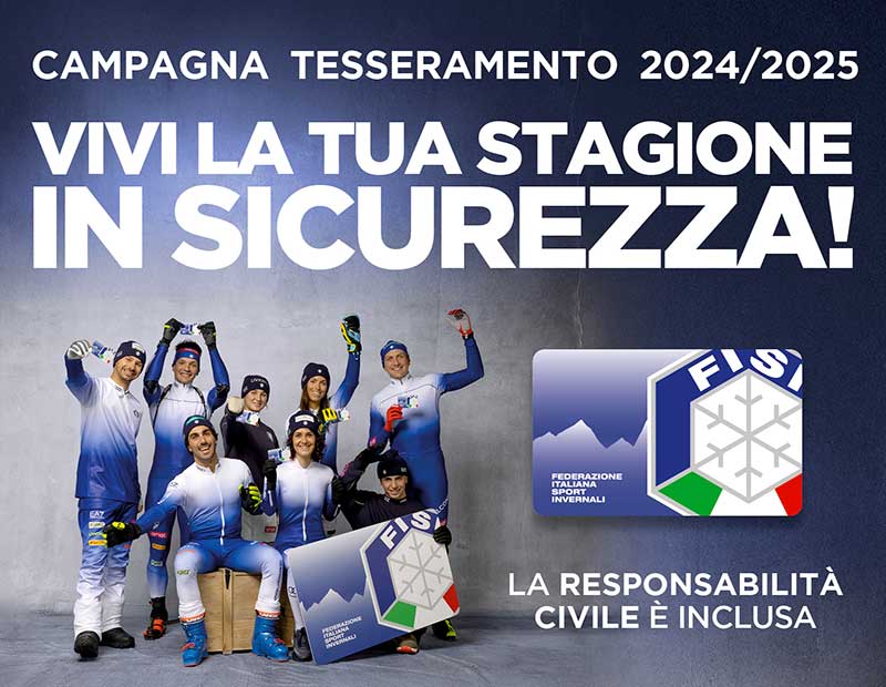 Tesseramento FISI 2024-2025