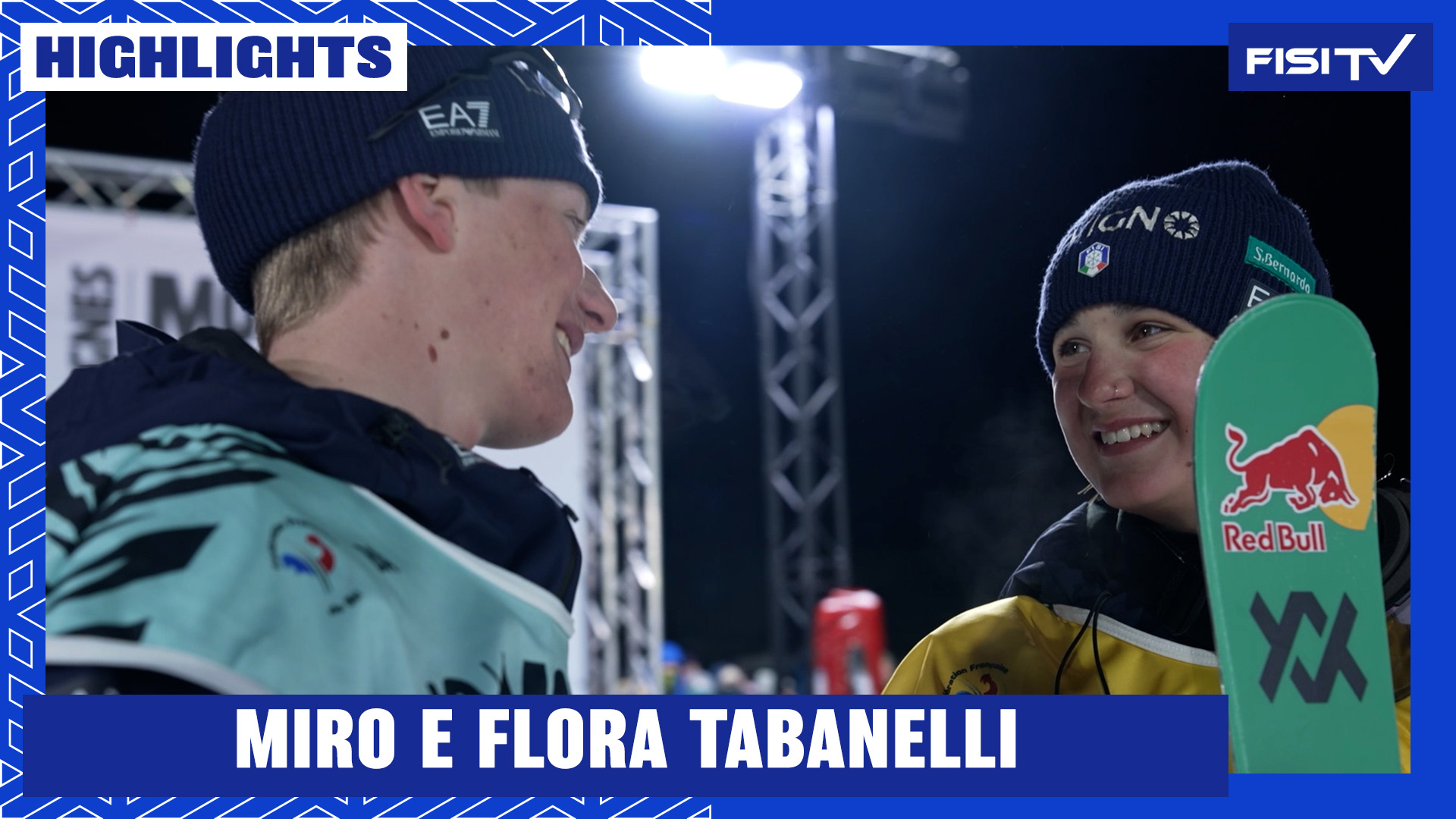 Flora e Miro Tabanelli scrivono la storia a Tignes | FISI TV