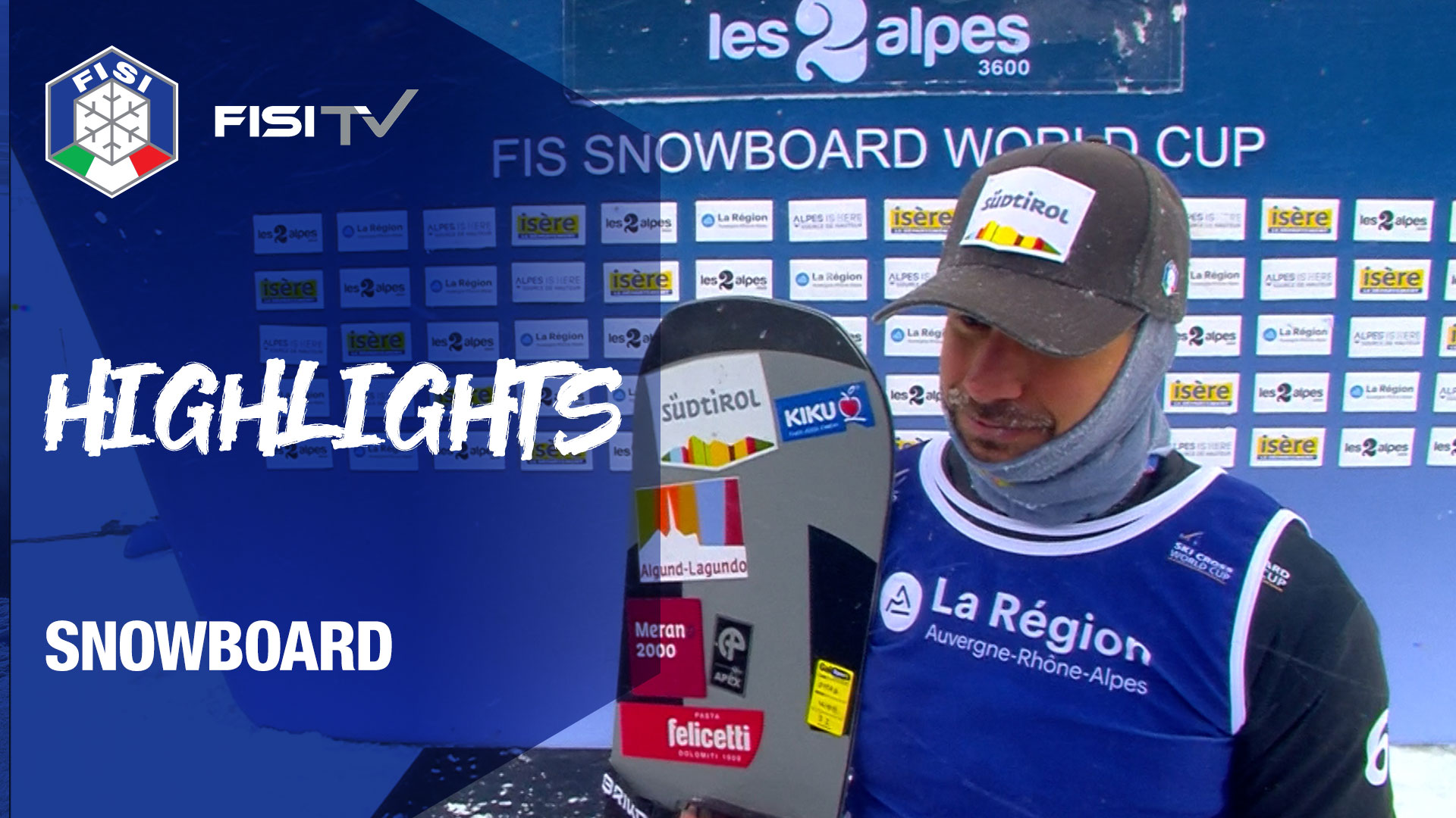 Omar Visintin è secondo nel primo SBX della stagione a Les Deux Alpes | FISI TV
