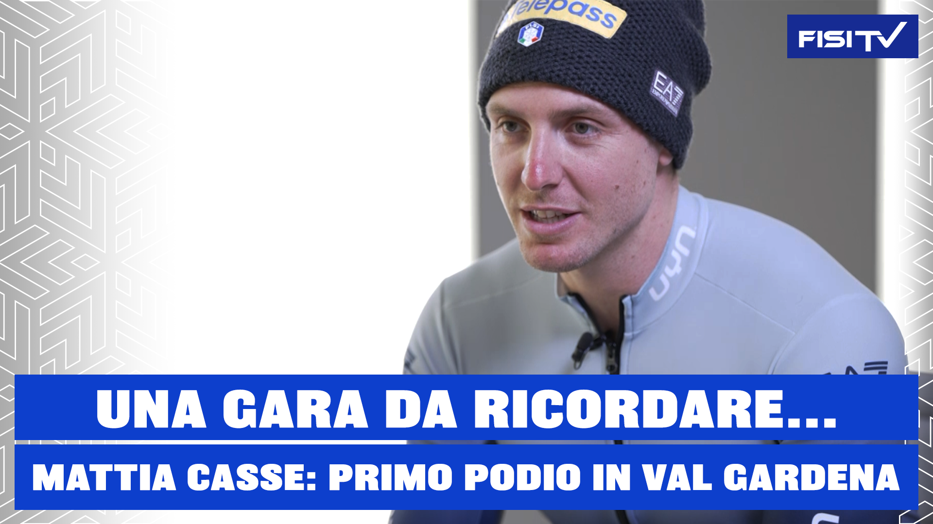 Una gara da ricordare… Mattia Casse: primo podio in Val Gardena | FISI TV