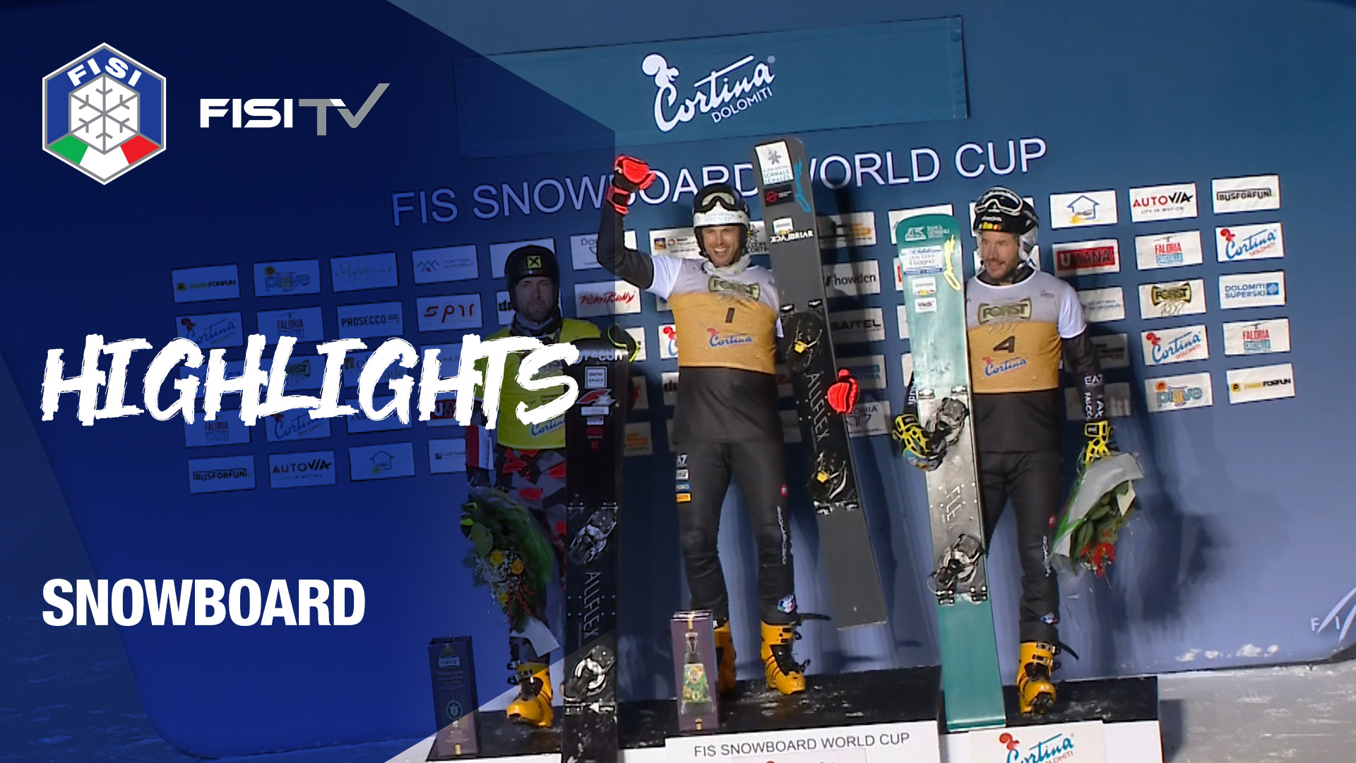 Fischnaller e March illuminano la serata di Cortina. Primo e terzo in PGS | FISI TV