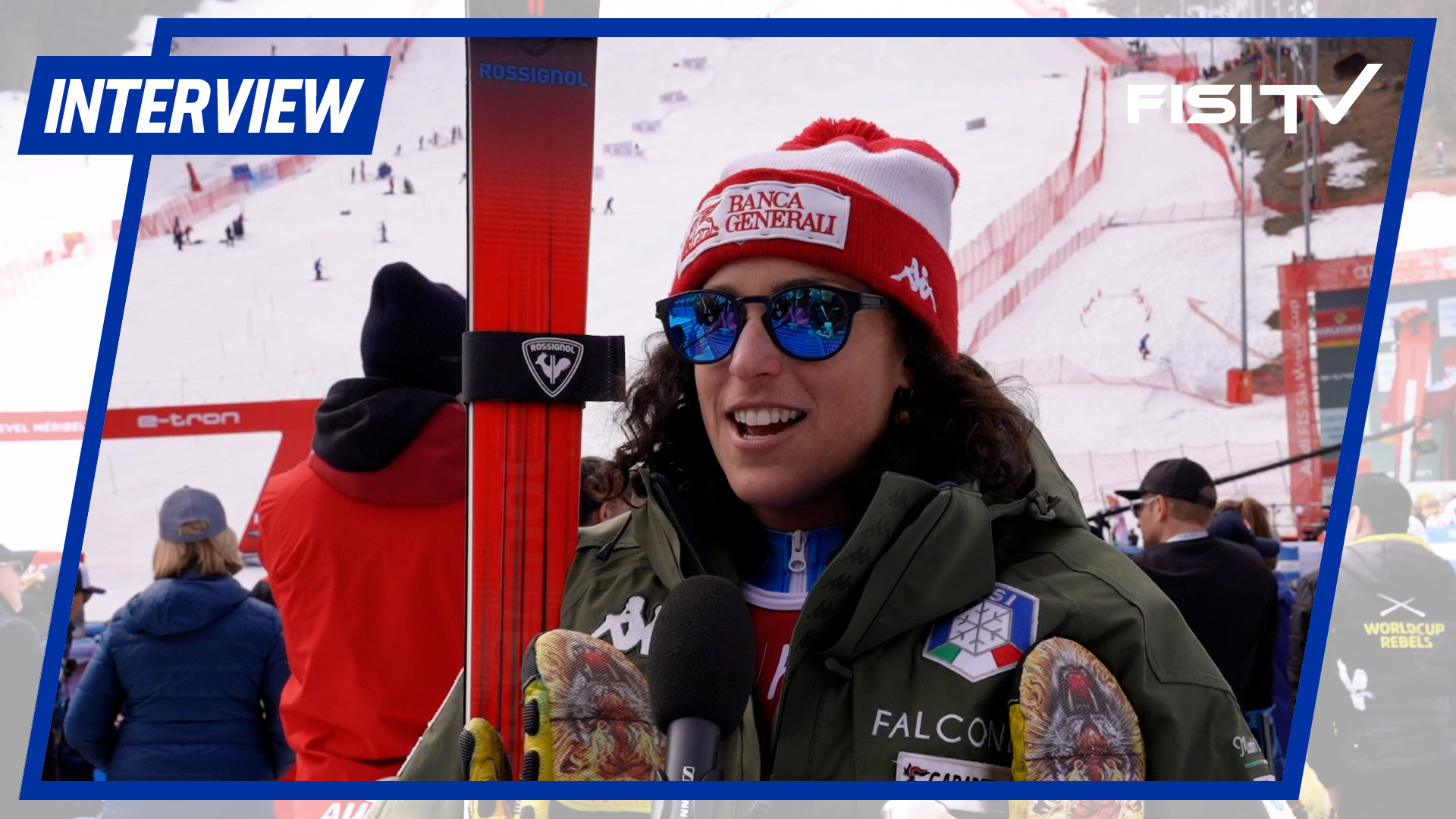 Federica Brignone commenta la vittoria nell’ultimo gigante della stagione | FISI TV