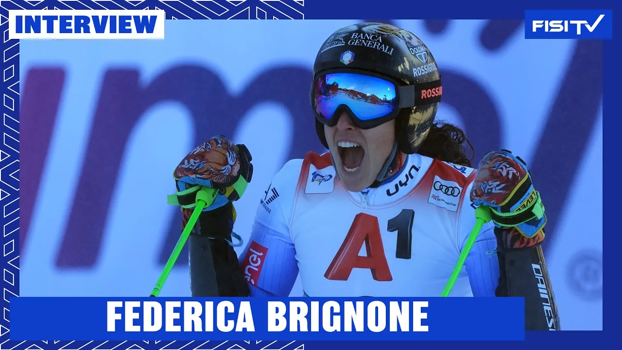 Federica Brignone | “Ci tenevo tantissimo a vincere a Semmering” | FISI TV