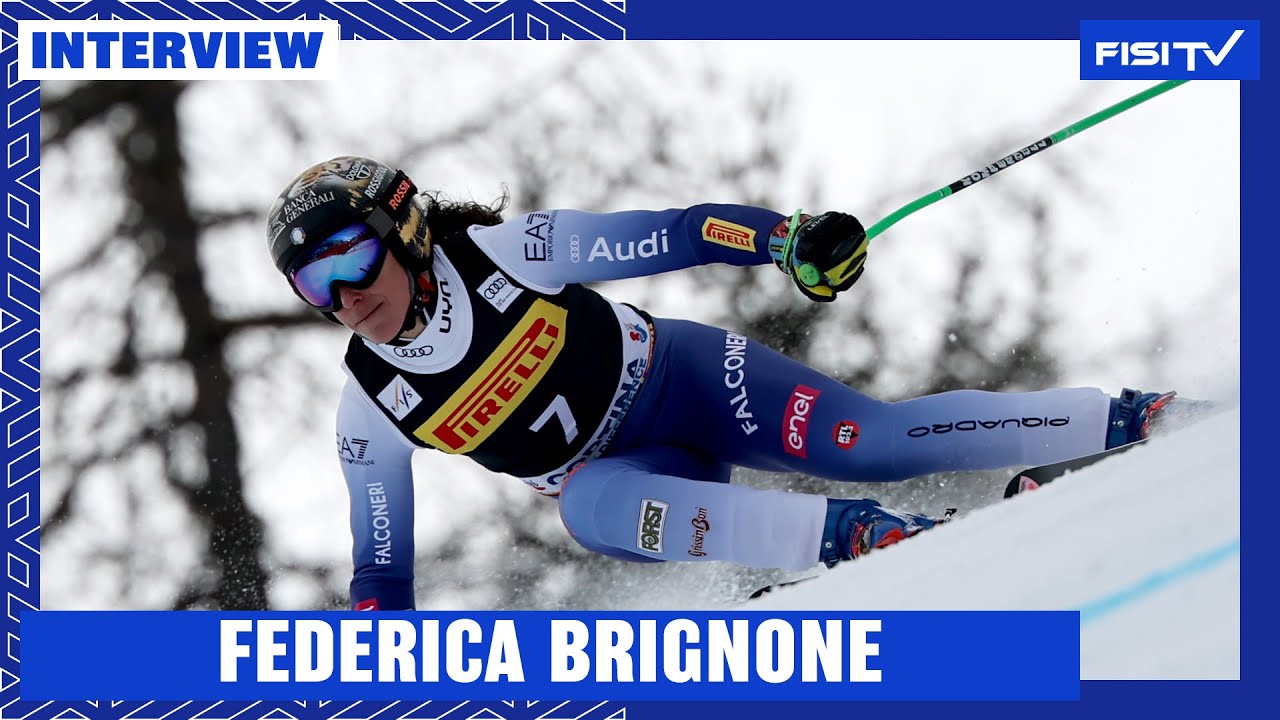 Federica Brignone | “Vincere per la prima volta a Cortina è qualcosa di speciale” | FISI TV