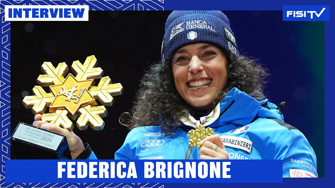 Federica Brignone | “Una giornata piena di emozioni. Bellissimo viverla ai Mondiali” | FISI TV