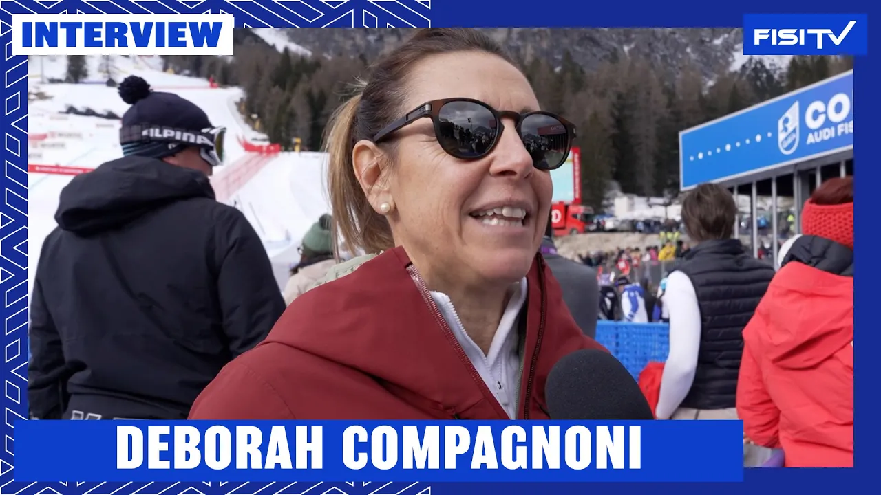 Deborah Compagnoni | “Questa Italia è davvero una squadra stupenda e vincente” | FISI TV