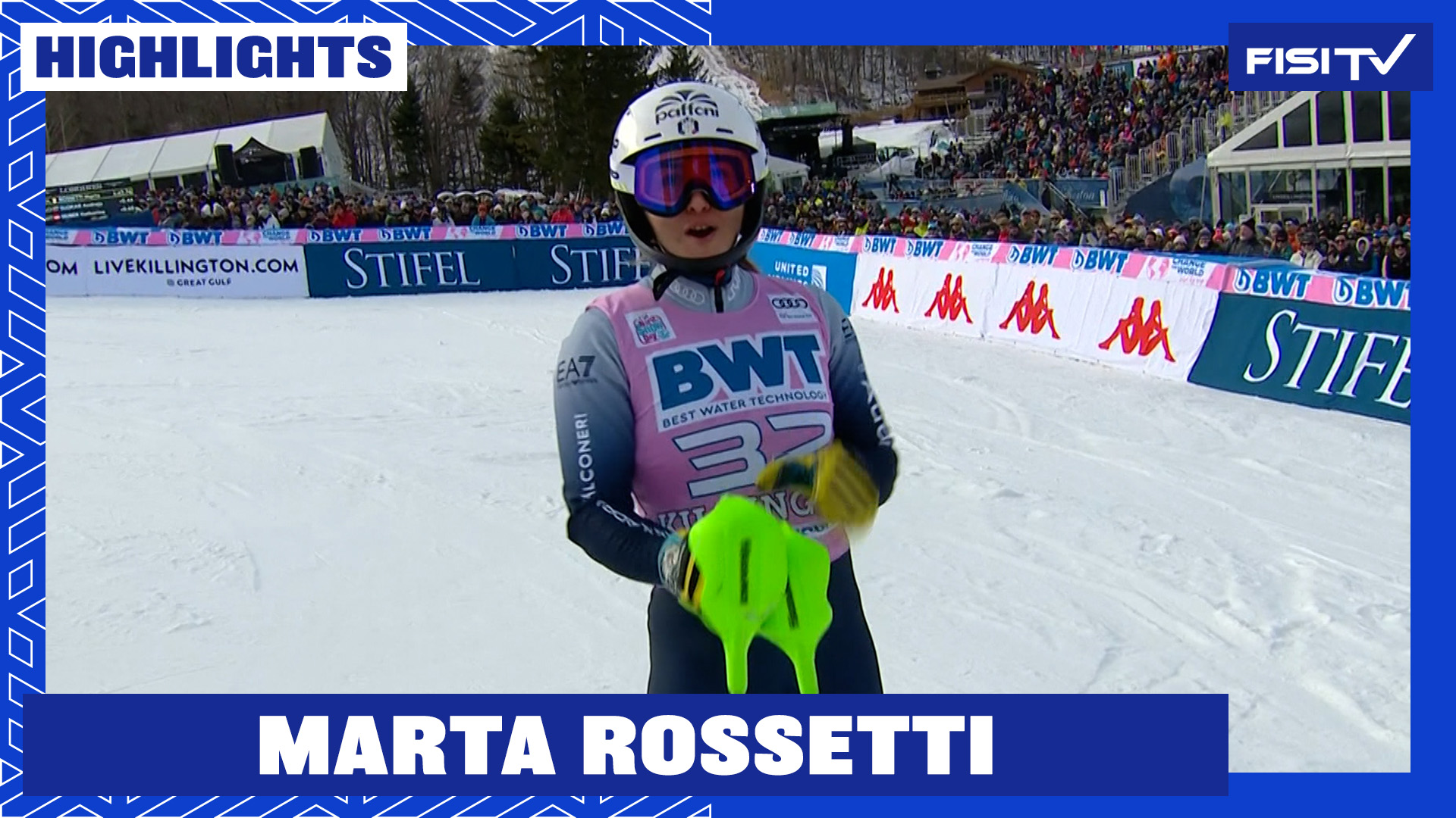 Marta Rossetti firma il miglior risultato in carriera a Killington | FISI TV