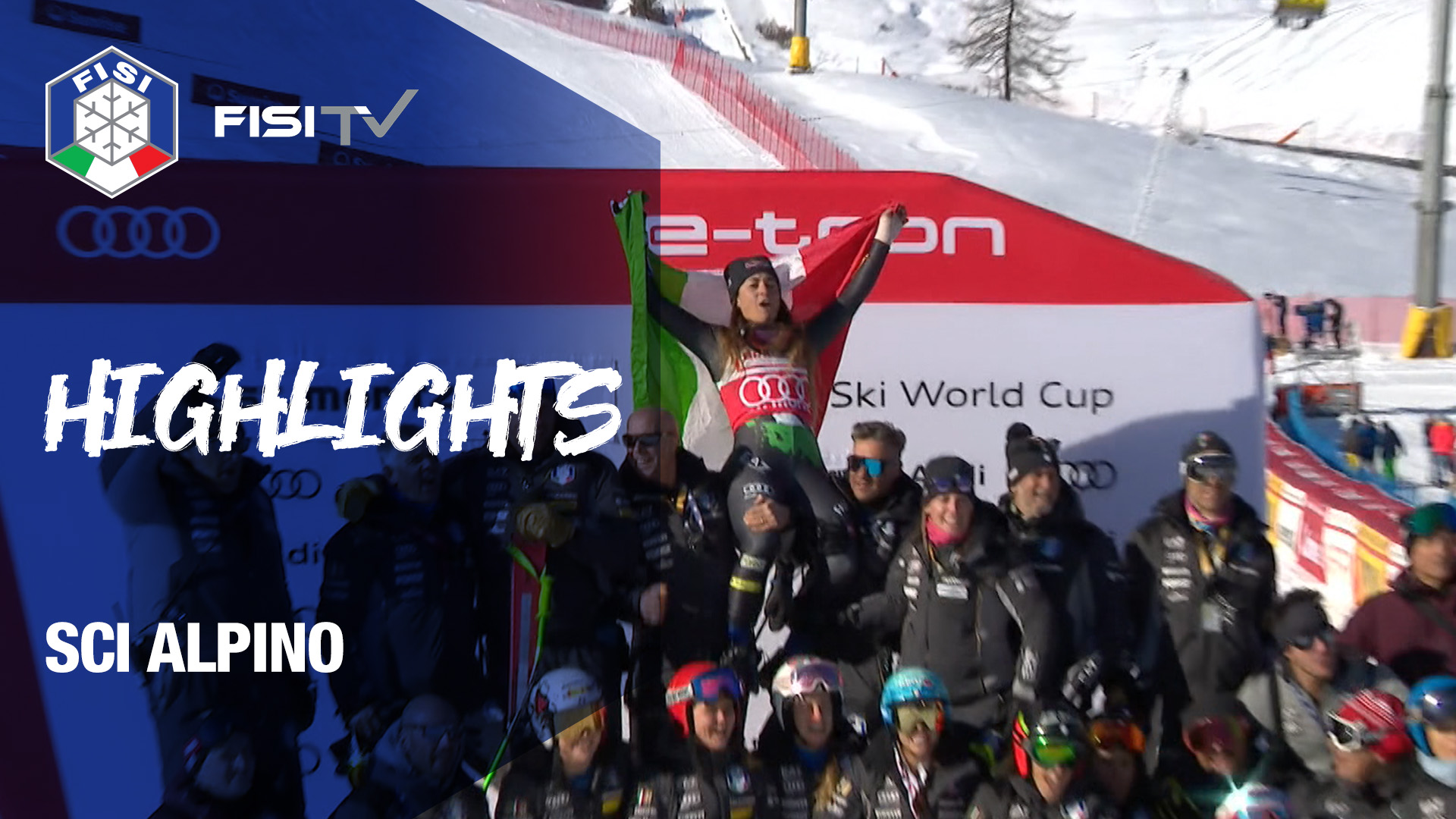 Sofia Goggia leggendaria! Vince in discesa a St.Moritz con la mano fratturata | FISI TV