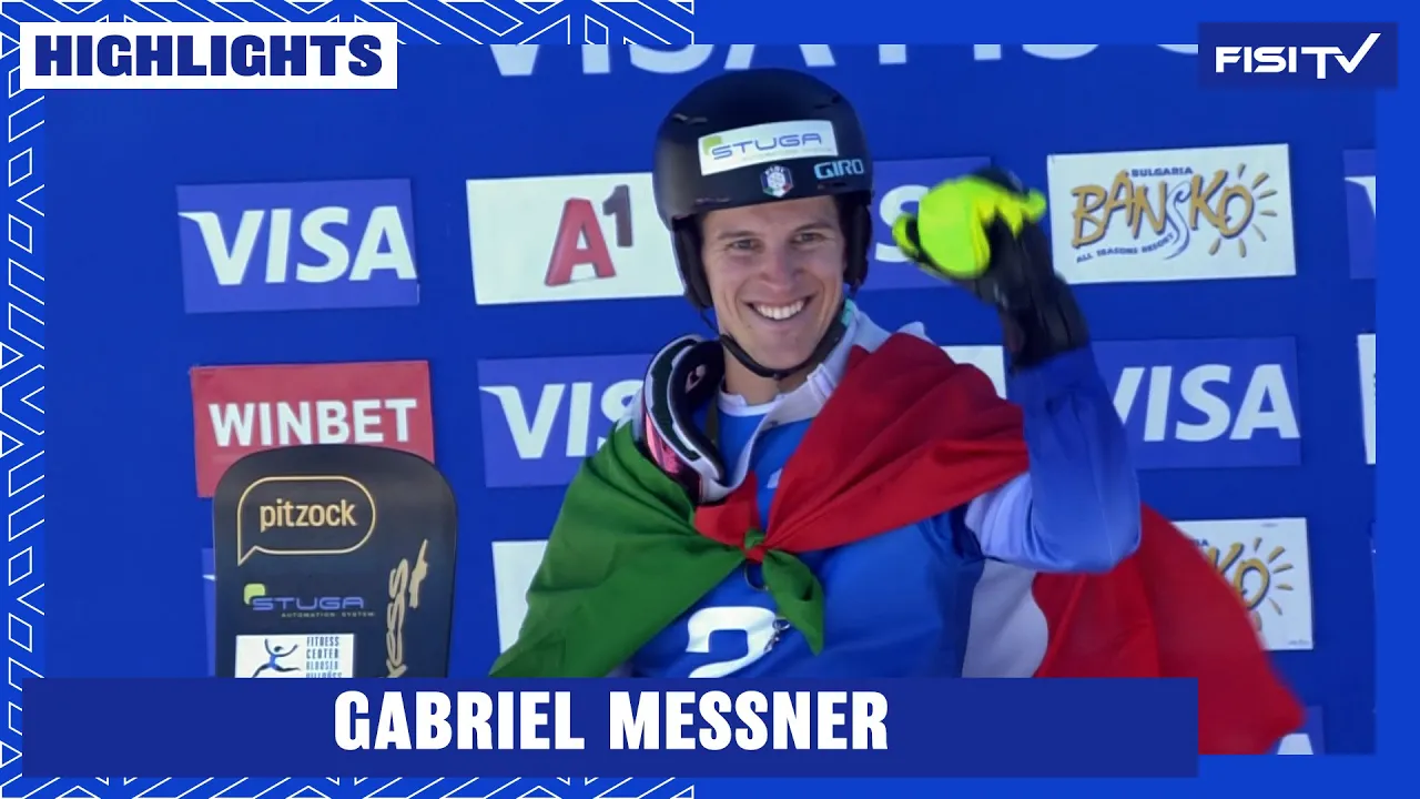 Gabriel Messner concede il bis sul podio a Bansko | FISI TV