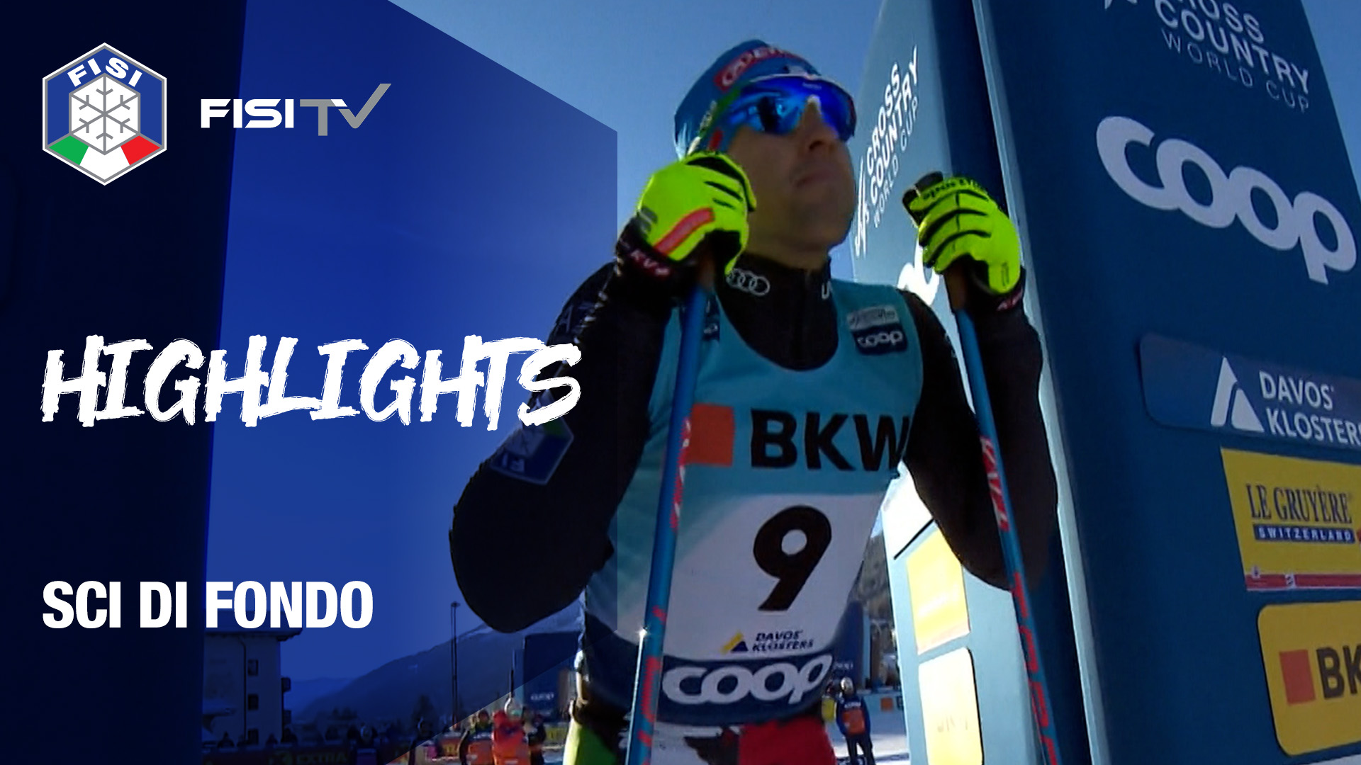 Federico Pellegrino che sprint! Batte in volata Klaebo e vince a Davos | FISI TV
