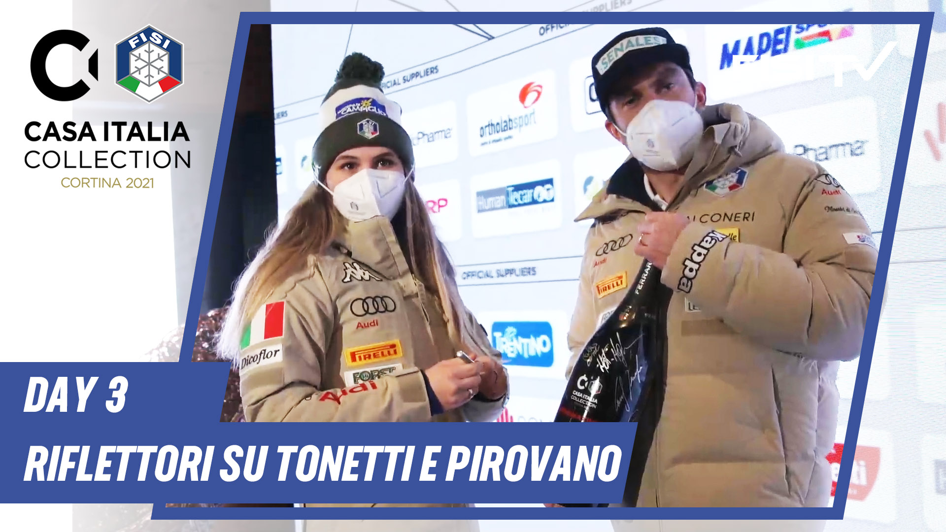 Riflettori su Tonetti e Pirovano | Mondiali Cortina 2021 | FISI TV